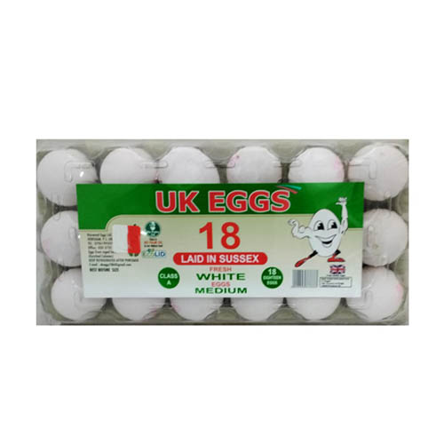 Uk Eggs white Medium
