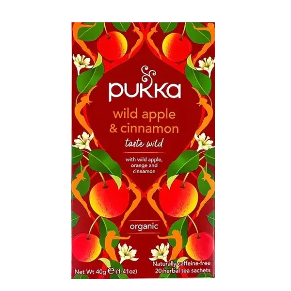 Pukka Wild Apple & Cinnamon Tea