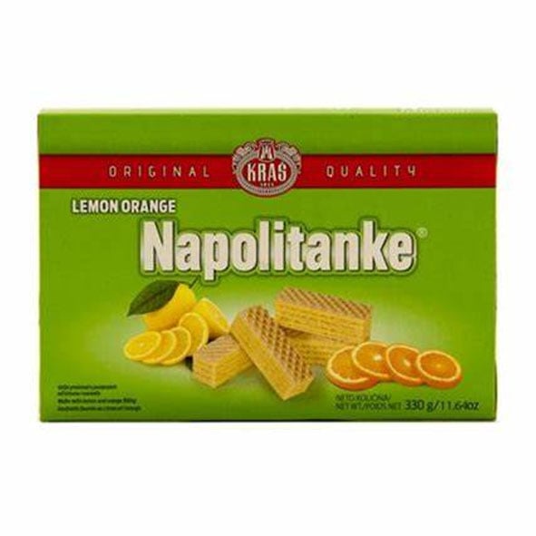 Kras Napolitanke Lemon Orange Wafers