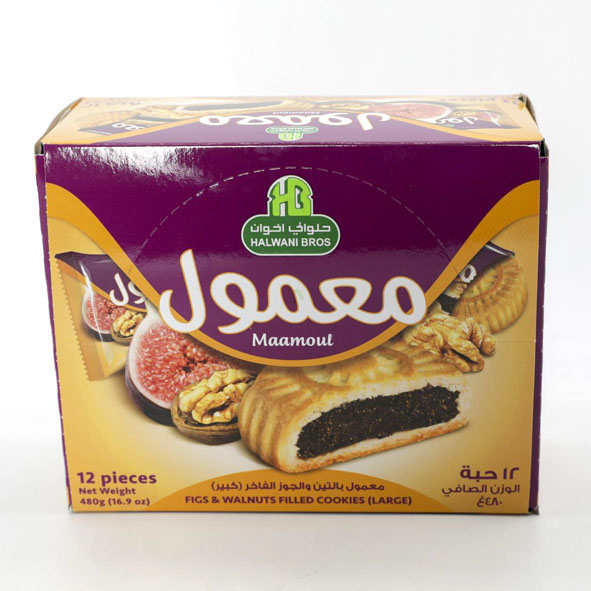 Halwani Bros Maamoul With Figs & Walnuts