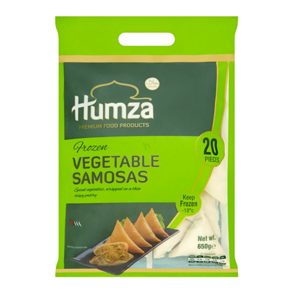 Humza Frozen Vegetable Samosas