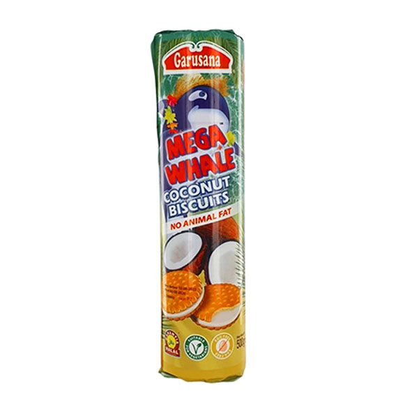 Garusana Mega Whale Coconut Cream Biscuits