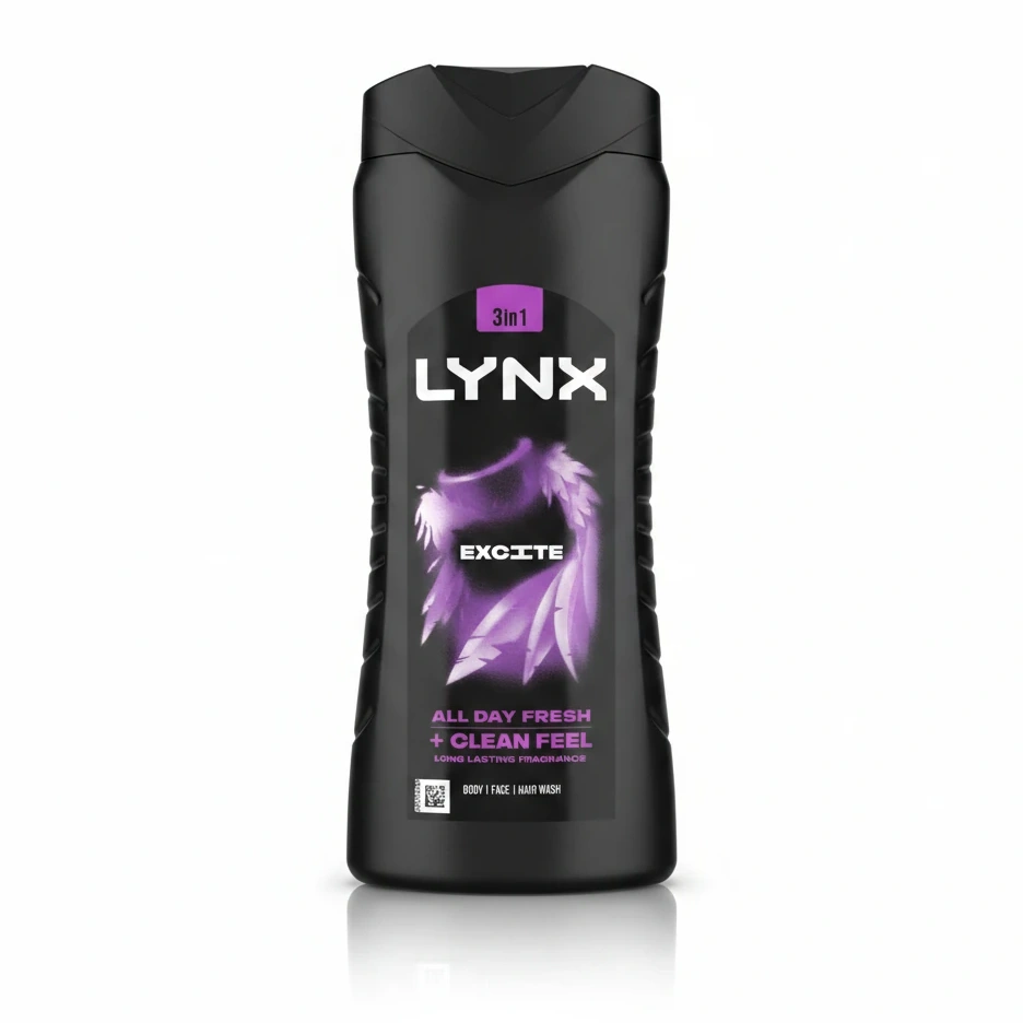 Lynx Excite 3-in-1 Body Wash