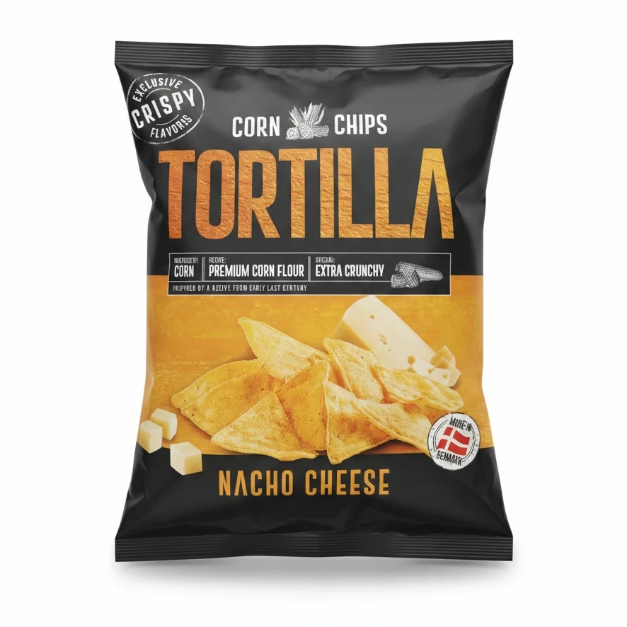 Tortilla Corn Chips Nacho Cheese