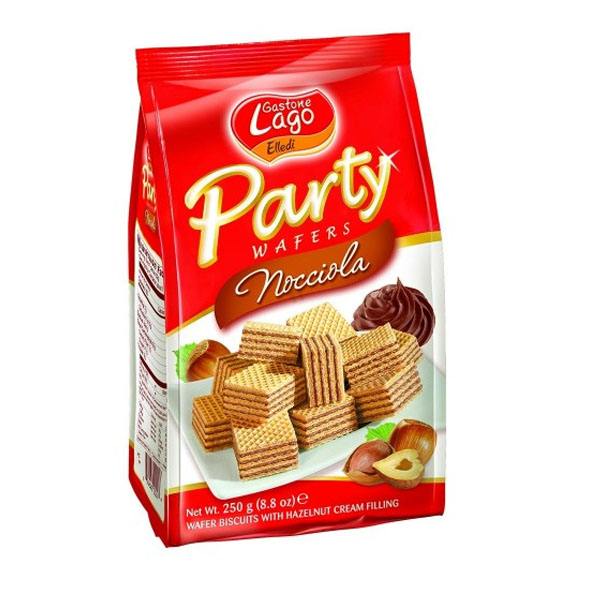 Gastone Lago Wafers With Hazelnut Cream