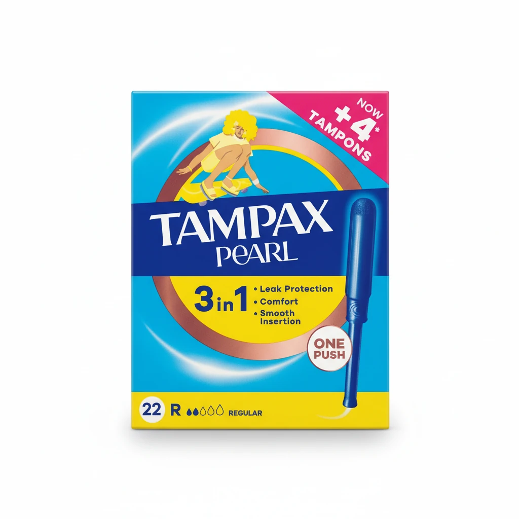 Tampax Pearl Regular Tampons