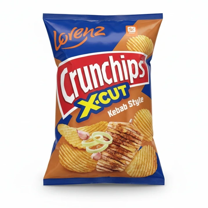 Lorenz Crunchips X-Cut Kebab Style