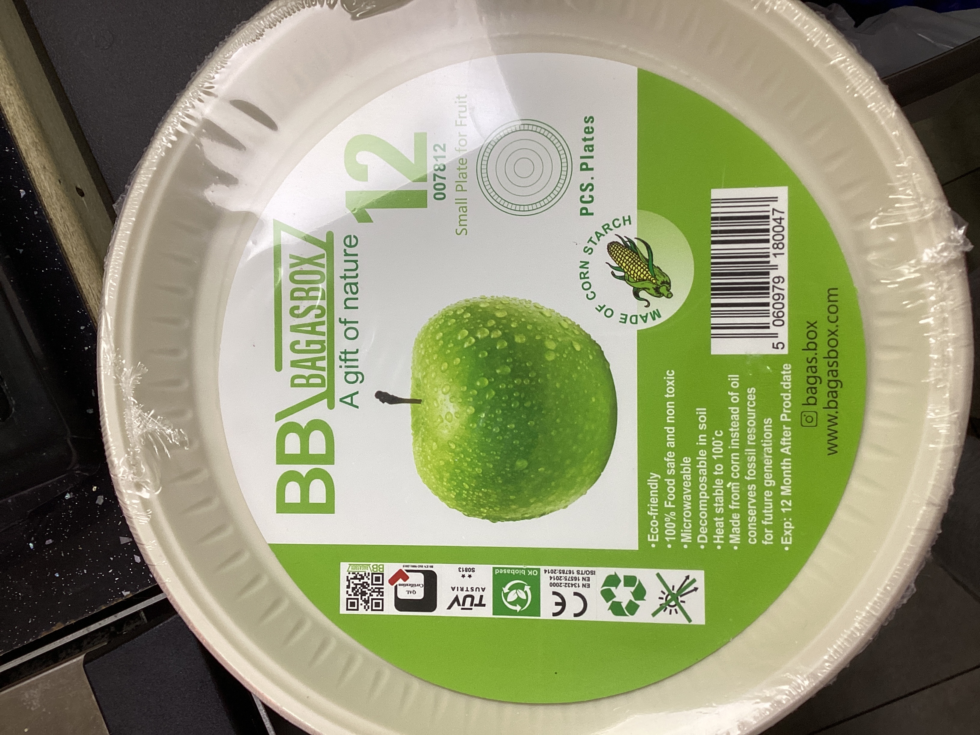 Bagasbox Small Plate For Fruit