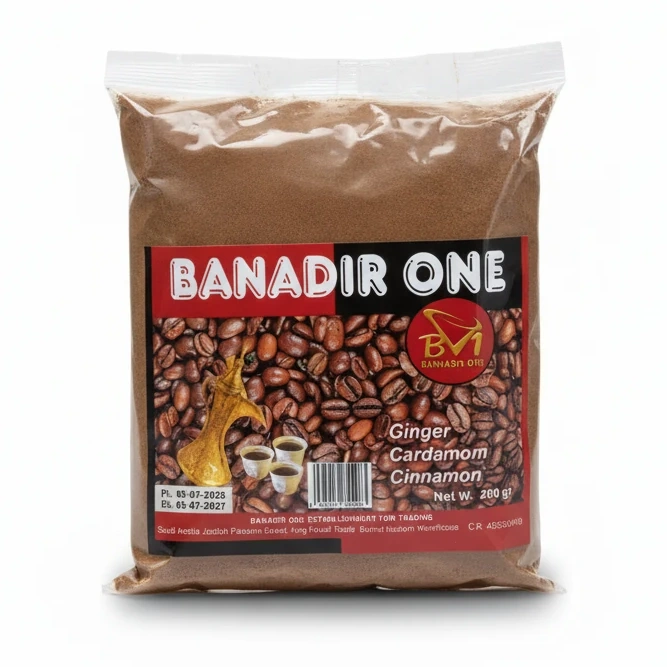 Banaadir One Coffee Blend Ginger Cardamom Cinnamon