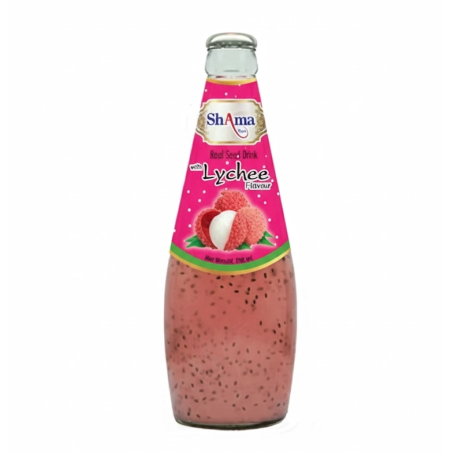 Shama Basil Seeds Drink Lychee