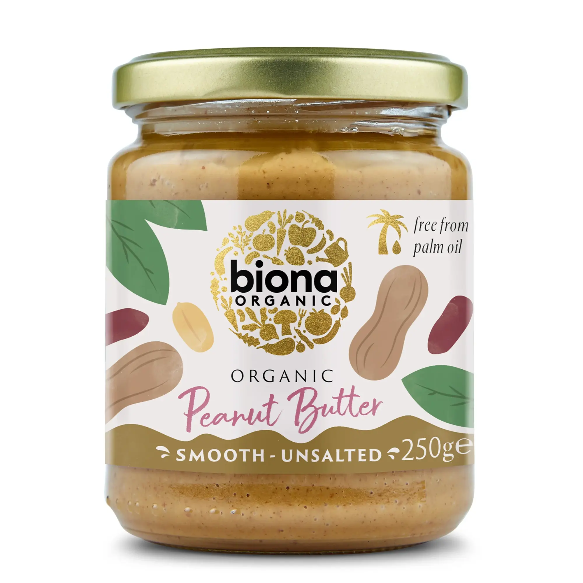 Biona Organic Peanut Butter Smooth Unsalted