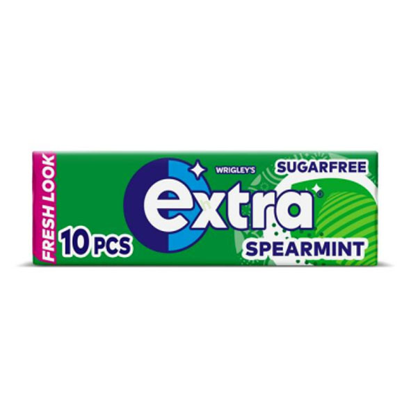 Extra  Spearmint Sugarfree  Chewing Gum