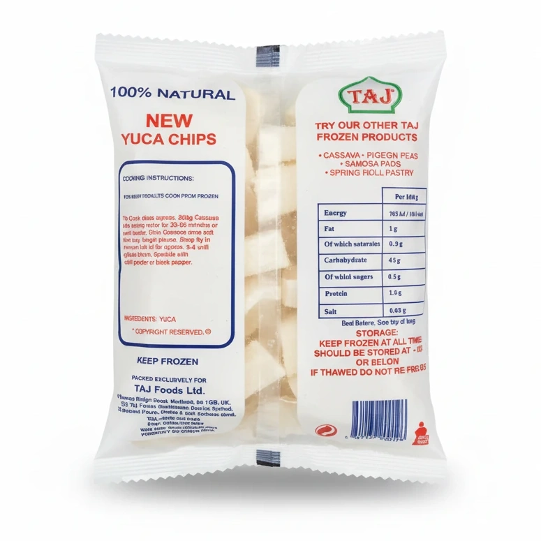 TAJ Mogo Chips Frozen Cassava Fries