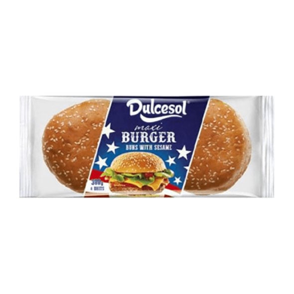 Dulcesol Maxi Burger Buns With Sesame