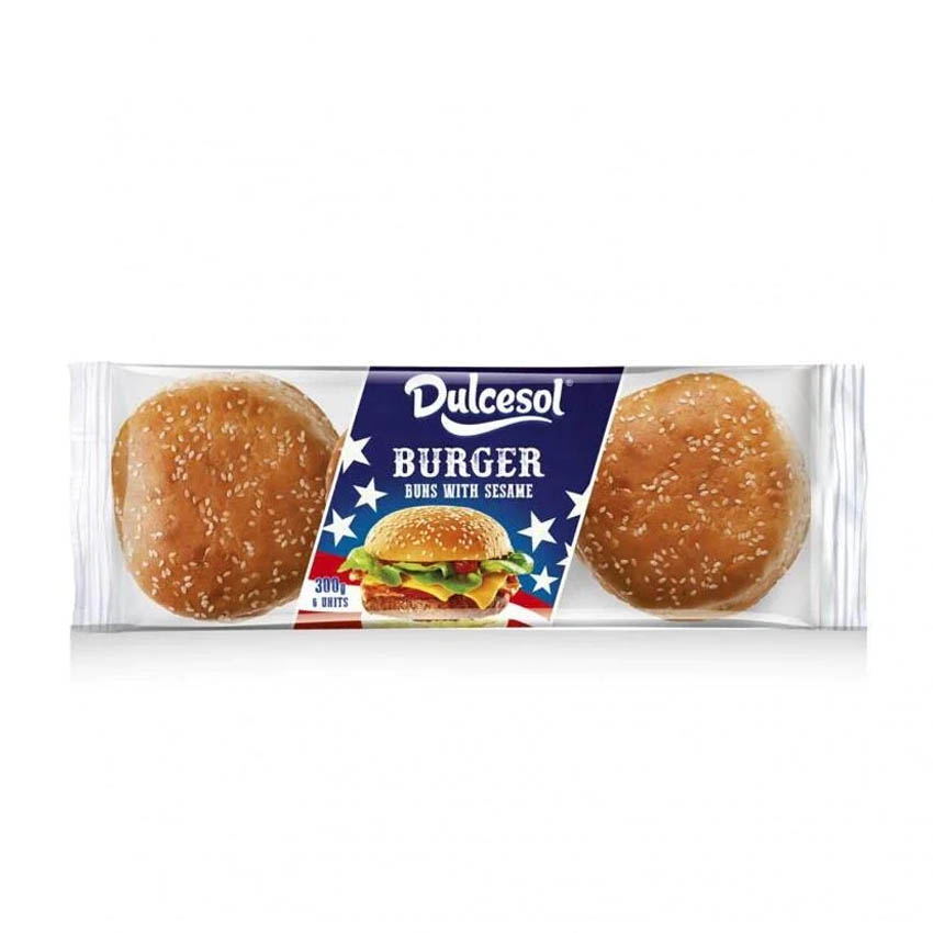 Dulcesol Burger Buns With Sesame