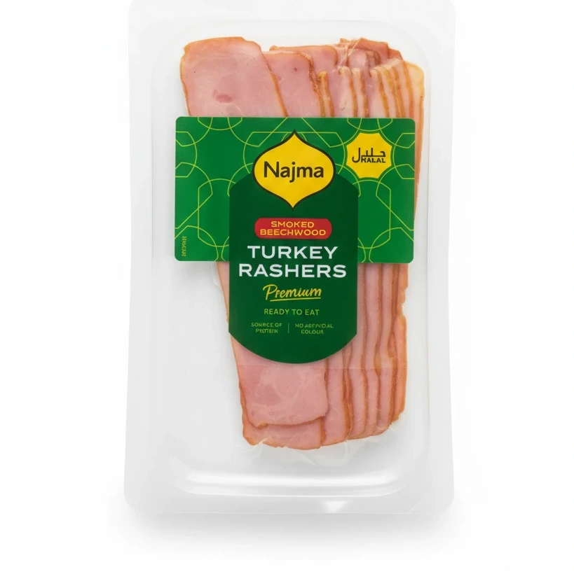 Najma Smoked Beechwood Turkey Rashers