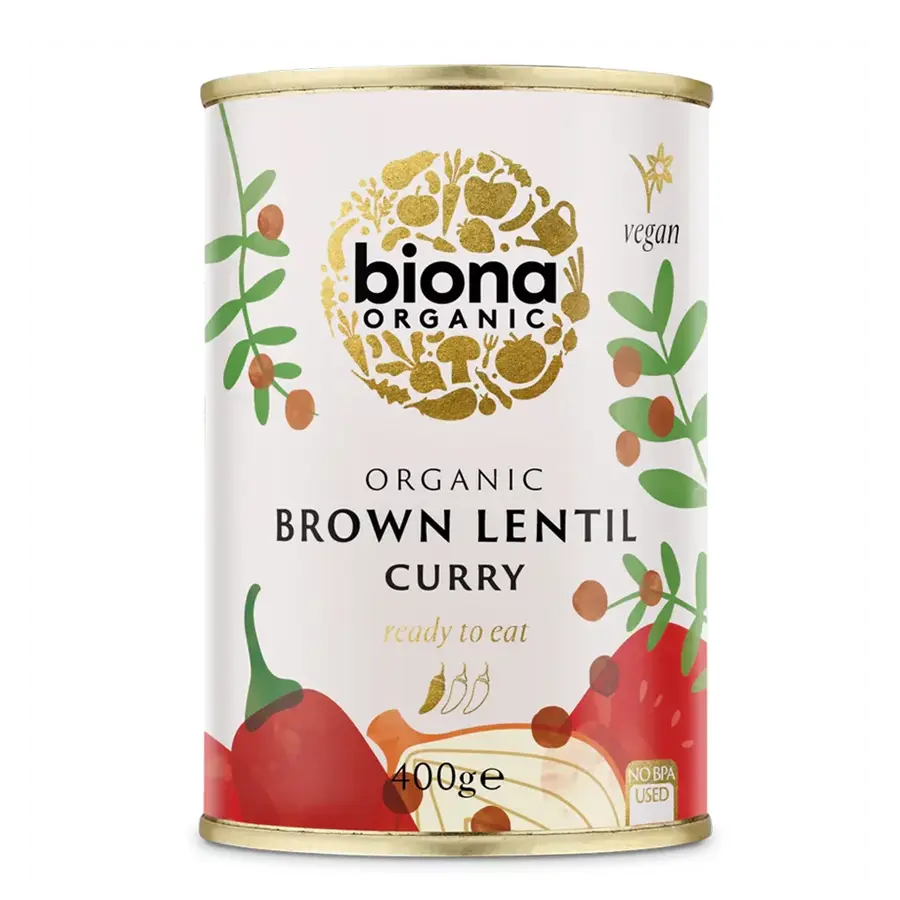 Biona Organic Brown Lentils Curry