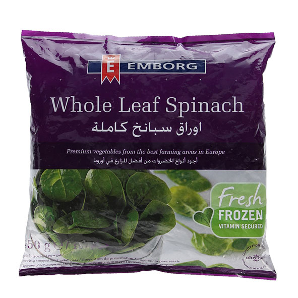 Emborg Whole Leaf Spinach