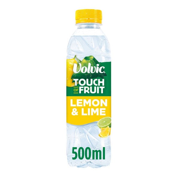 Volvic Lemon & Lime Flavoured Water Sugar Free (V)