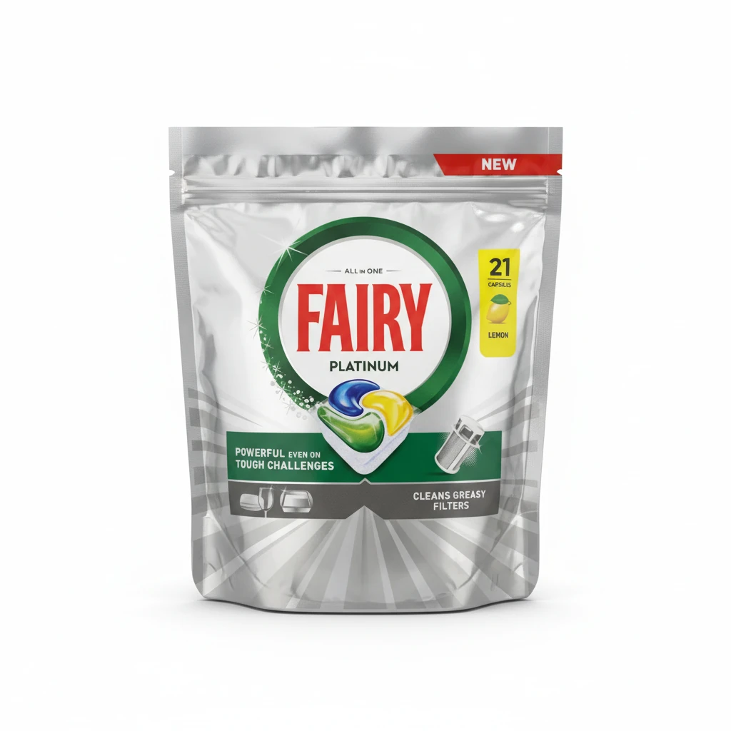Fairy Platinum Lemon Dishwasher Capsules