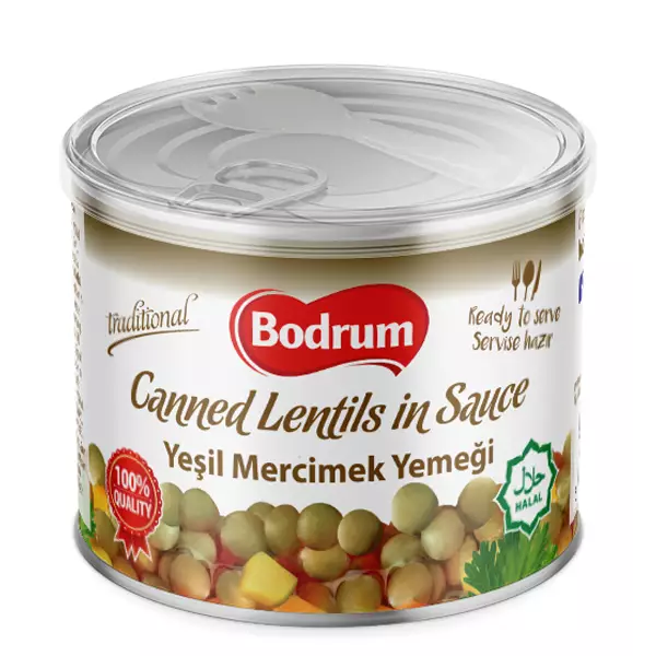 Bodrum Canned Lentils In Sauce
