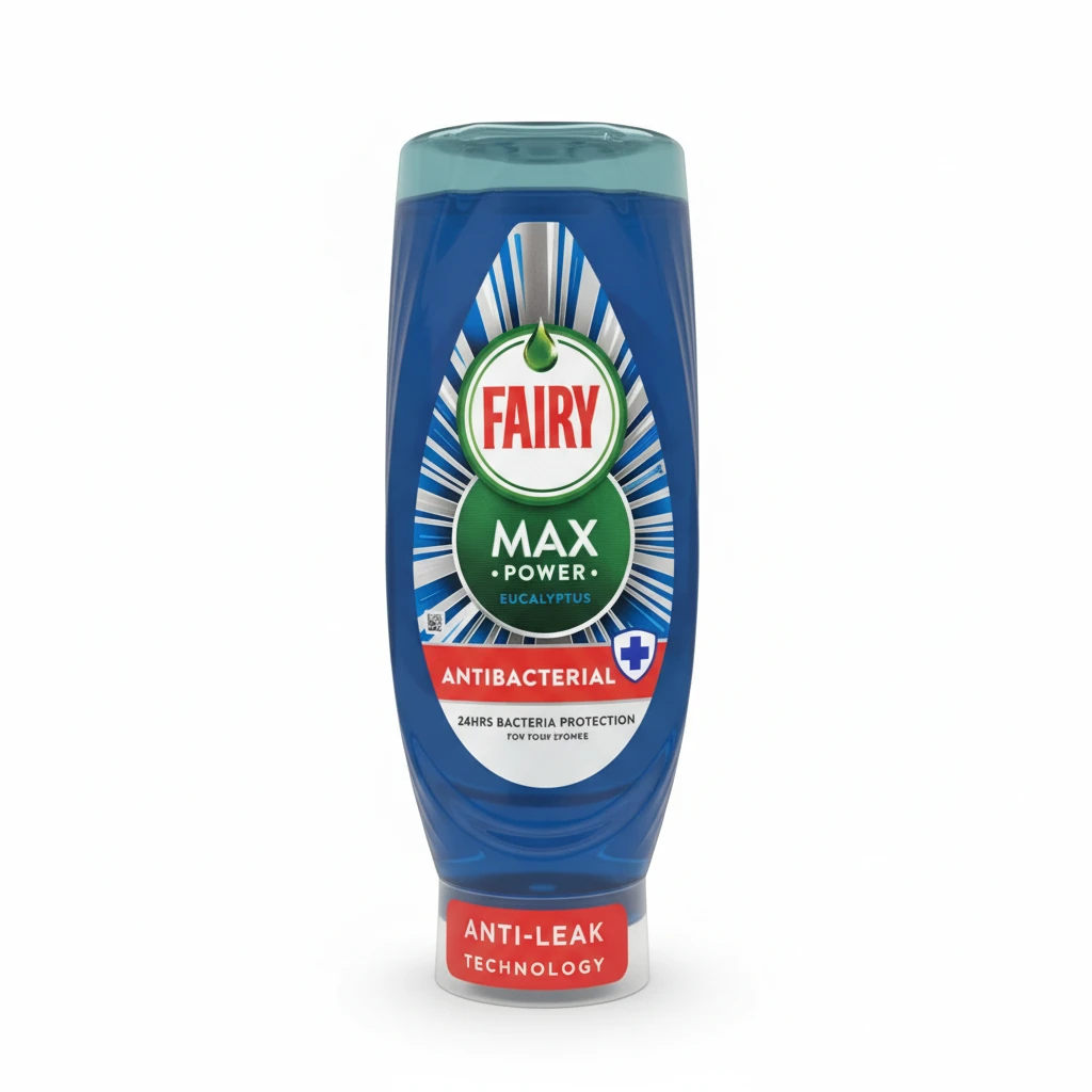 Fairy Max Power Dishwashing Liquid Eucalyptus