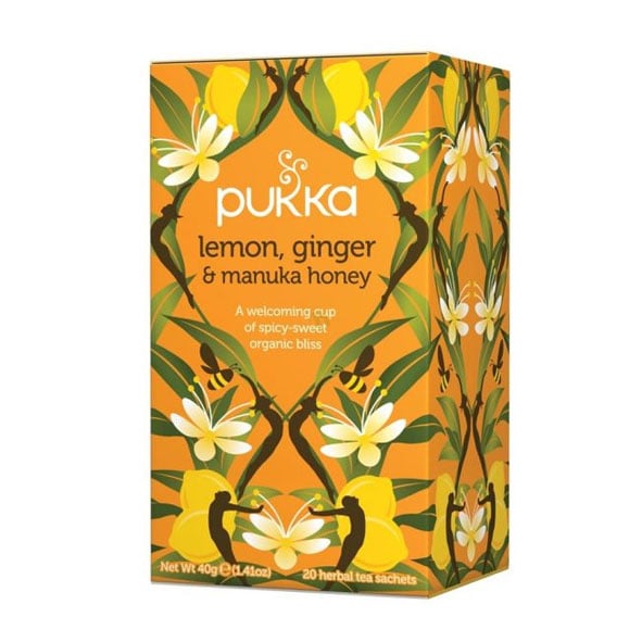 Pukka Lemon Ginger And Manuka Tea
