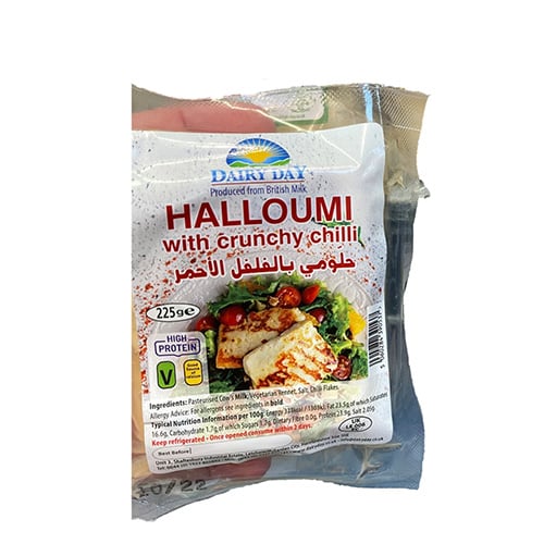 Dairy Day Halloumi Cheese With Crunchy Chilli