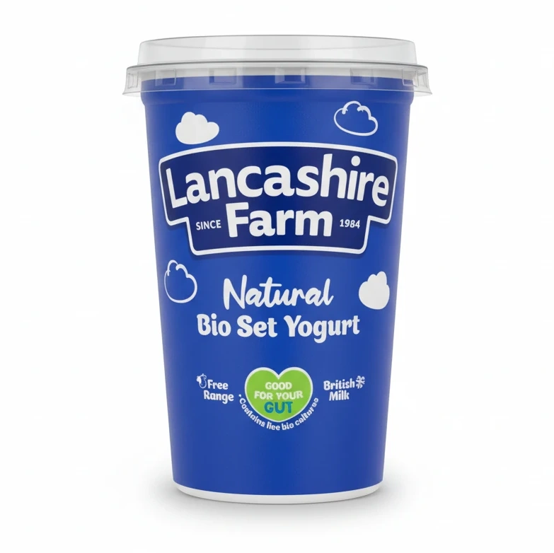 Lancashire Farm Natural Bio Set Yogurt