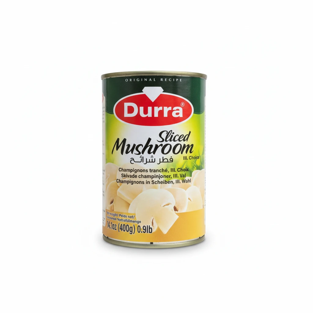 Durra Sliced Mushrooms Halal