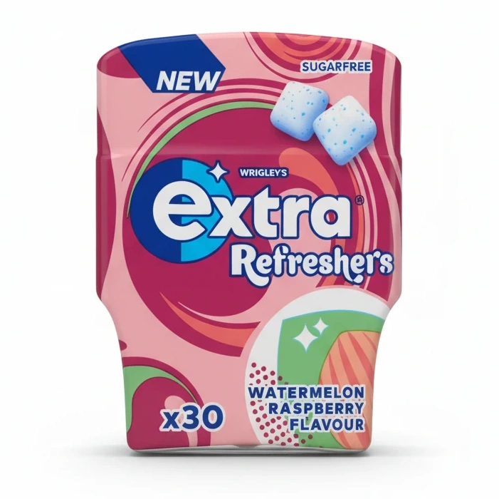 Wrigley's Extra Refreshers Watermelon Raspberry Sugarfree Gum