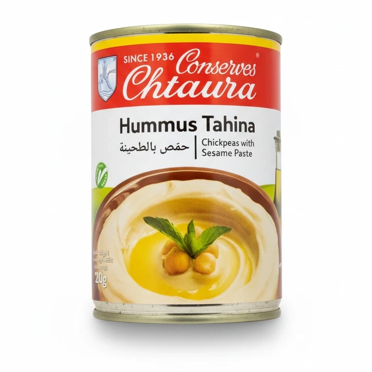 Chtaura Hummus Tahina Chickpeas with Sesame Paste