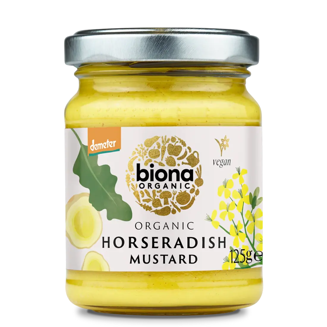 Biona Organic Horseradish Mustard
