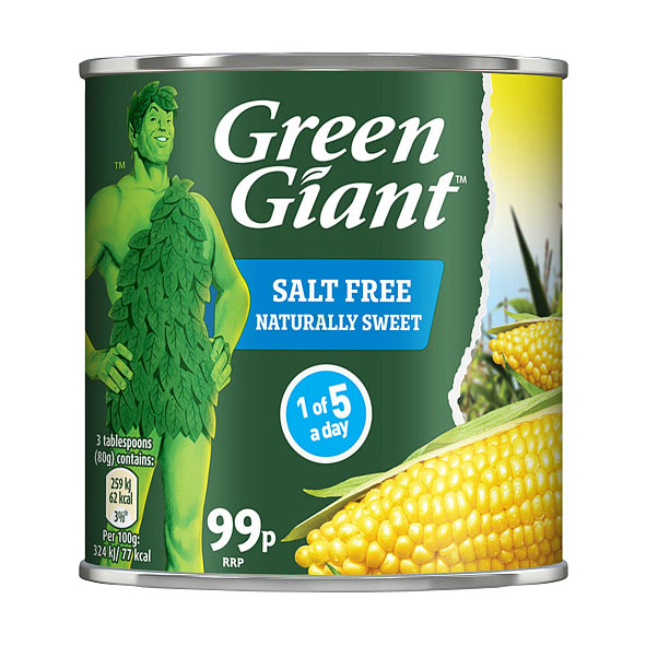 Green Giant Salt Free Sweetcorn
