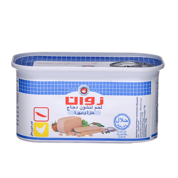 Zwan Chicken Luncheon Meat Hot & Spicy