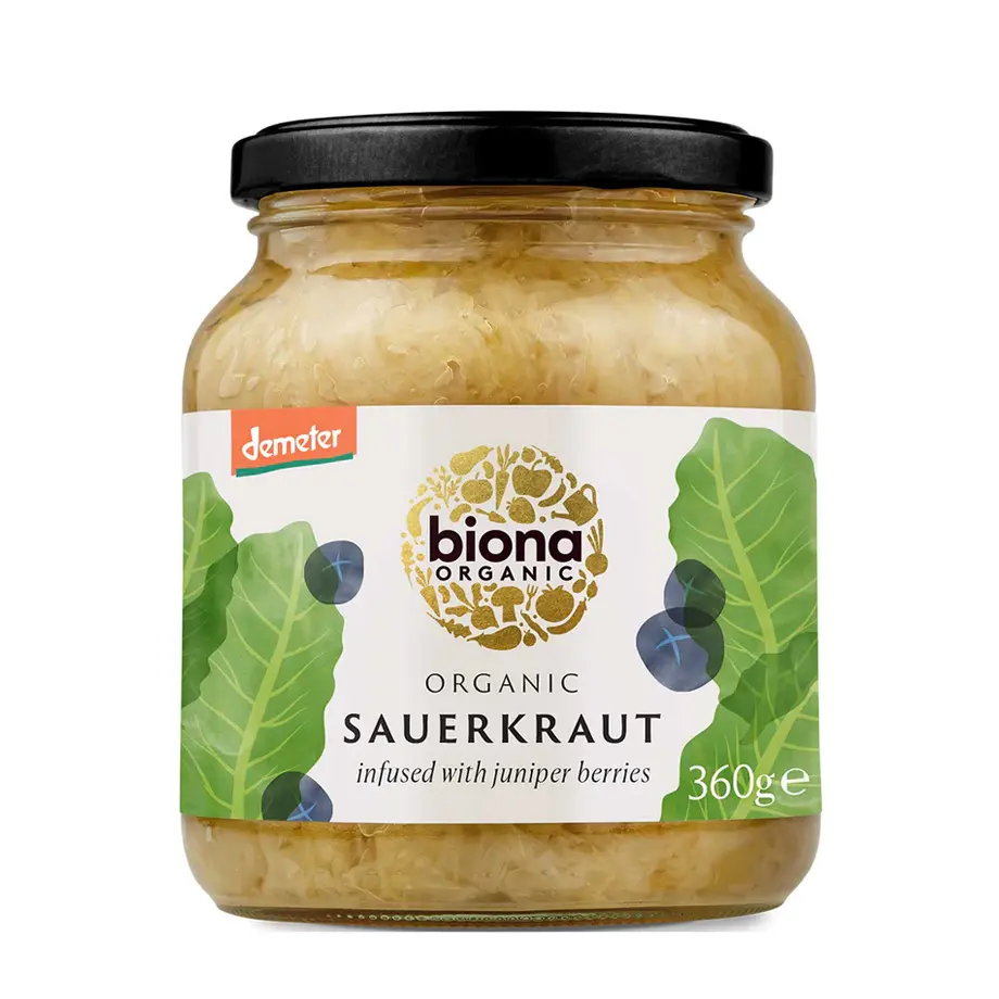 Biona Organic Sauerkraut With Juniper Berries