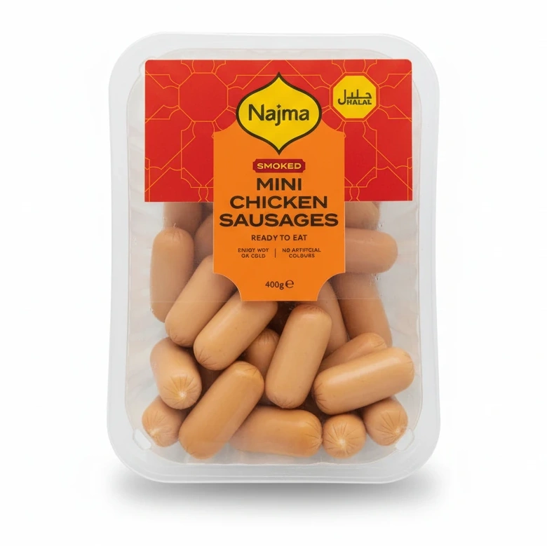 Najma Smoked Mini Chicken Sausages