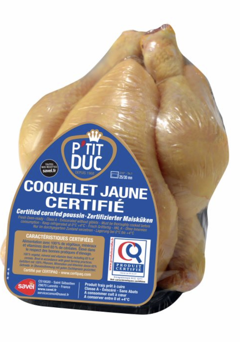 Fresh Halal Corn Fed Poussin Pac P'tit Chicken
