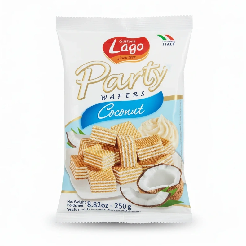 Lago Party Wafers Coconut