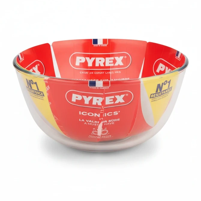 Pyrex Iconics Glass Mixing Bowl 2.3L