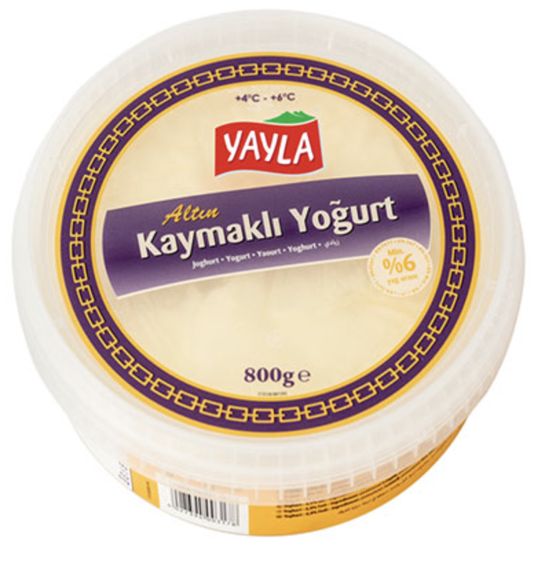 Yayla Altin Kaymakli Yogurt 6% Fat