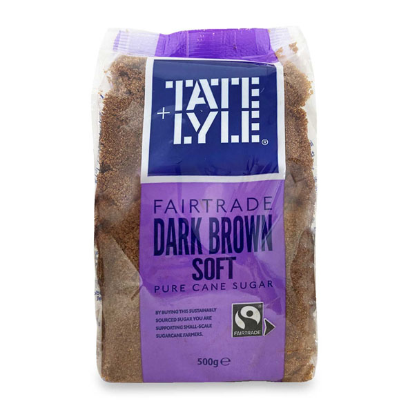 Tate & Lyle Fairtrade Dark Brown Soft Pure Cane Sugar