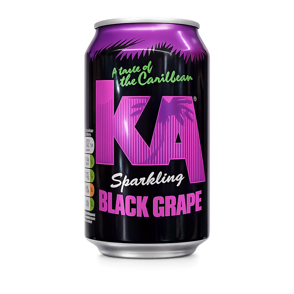 KA Sparkling Black Grape Drink