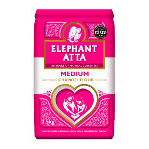 Elephant Atta Medium Chapatti Flour