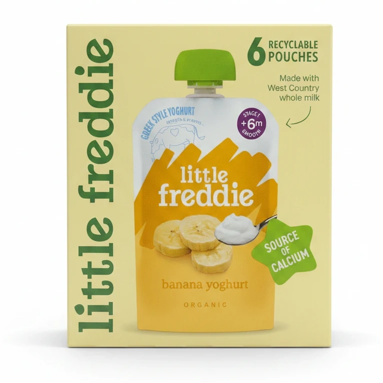 Little Freddie Banana Yoghurt Organic