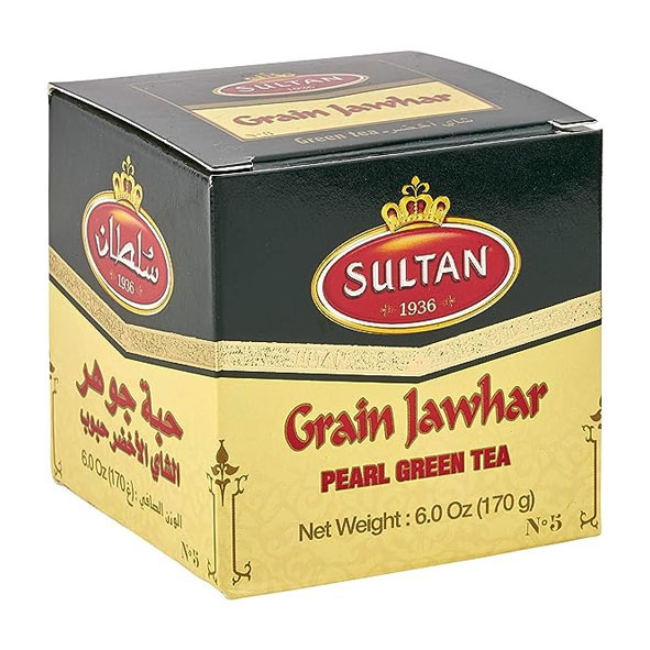 Sultan Grain Jawhar Pearl Green Tea