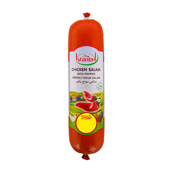 Istanbul Chicken Salami With Peppers