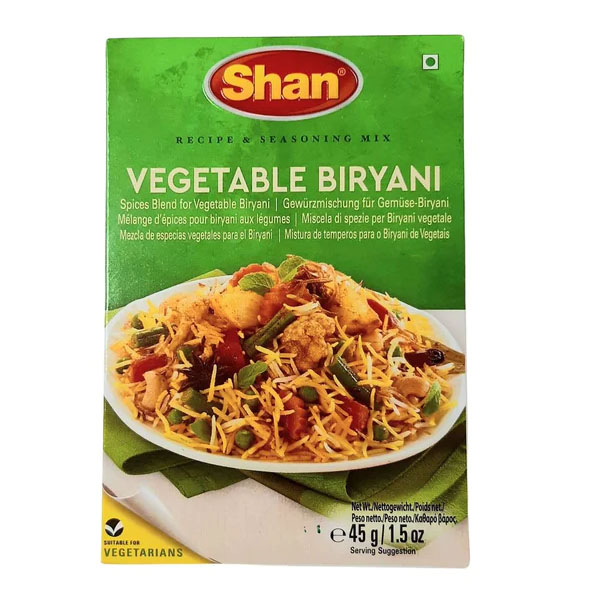 Shan Vegetable Biryani