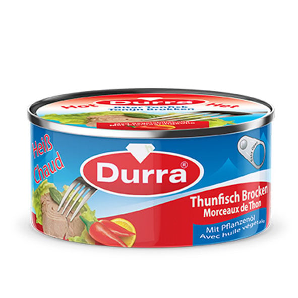 Durra Tuna Chunk In Soy Oil Hot