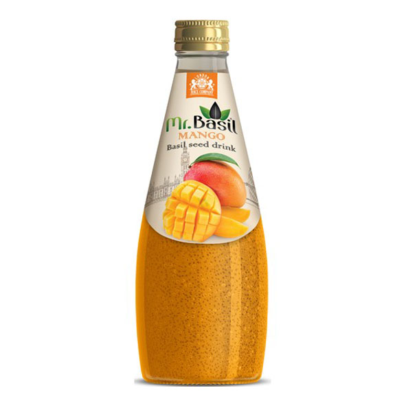 Mr.Basil Mango Drink Basil Seeds Drink